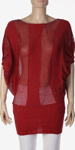 TOUT FEU TOUT FEMME Sweater & Cardigan in S in Red: front