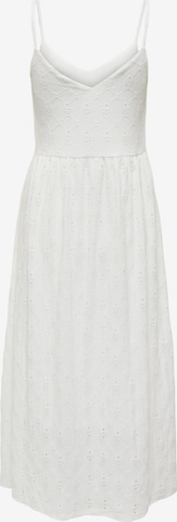 Robe d’été 'Ellen' ONLY en blanc