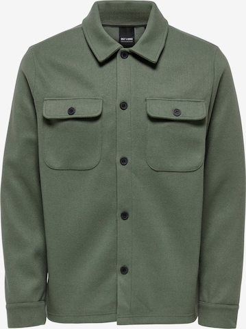 Only & SonsPrijelazna jakna - zelena boja: prednji dio