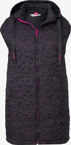 Angel of Style Weste in Schwarz: Vorderseite