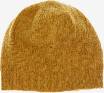 hessnatur Hat & Cap in One size in Yellow: front