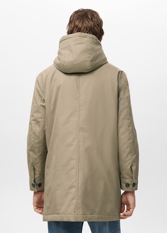 MANGO MAN Parka 'Javi' in Braun