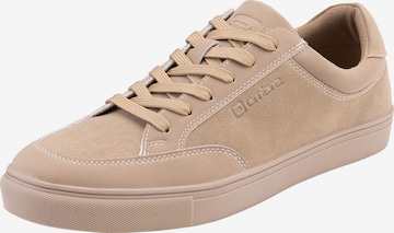 Ombre Sneaker in Beige: Vorderseite