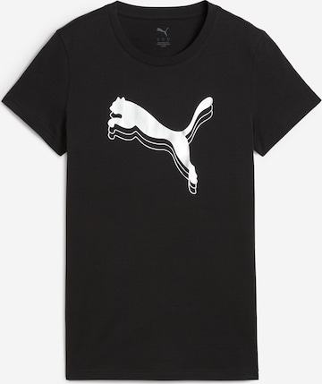 PUMA T-Shirt 'ESS' in Schwarz: Vorderseite