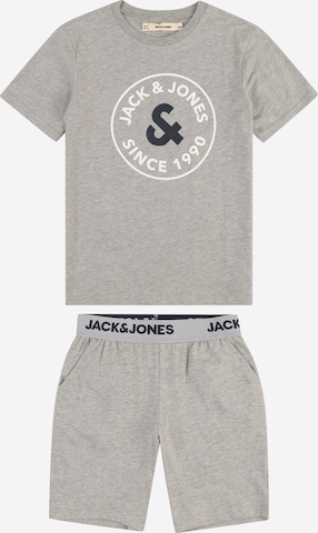 Jack & Jones Junior Jogginganzug 'AARON' in Grau: predná strana