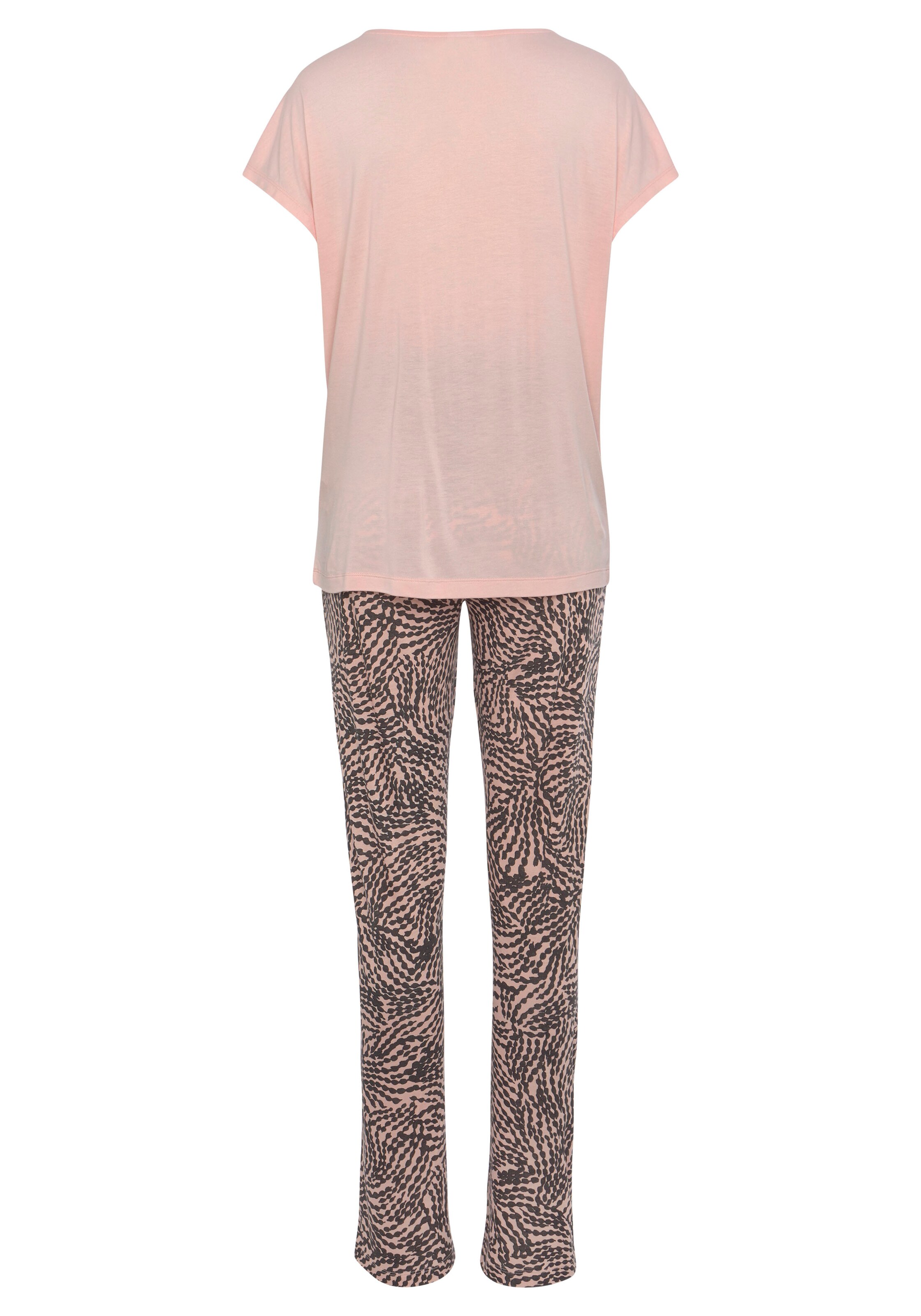 Pyjama LASCANA en rose