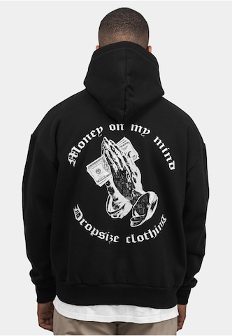 Sweat-shirt 'Money On My Mind' Dropsize en noir : devant