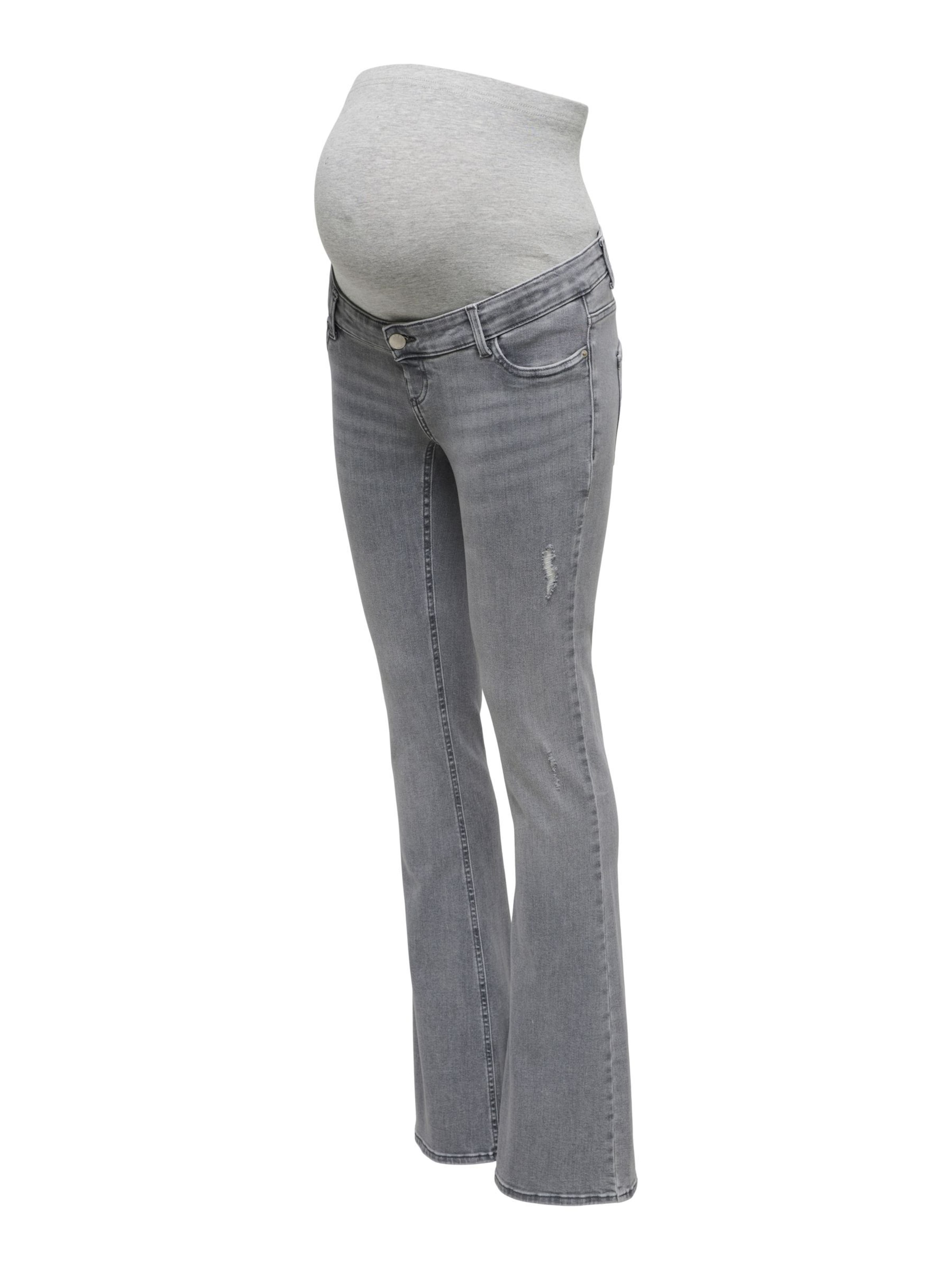 Flared Jeans 'OLMBlush' di Only Maternity in grigio
