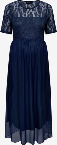 Only Maternity Jurk in Blauw: voorkant