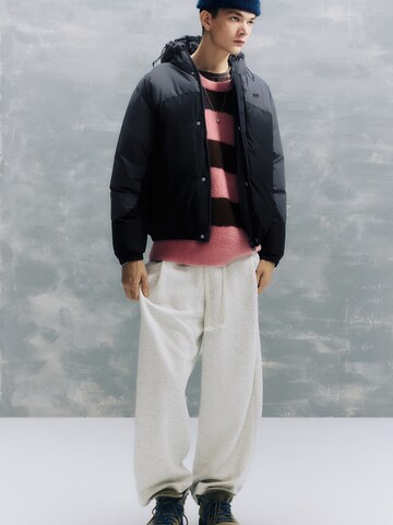 Pull&Bear Tussenjas in Zwart