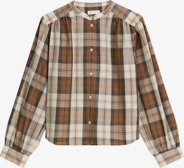 Marc O'Polo Bluse in Braun: Vorderseite
