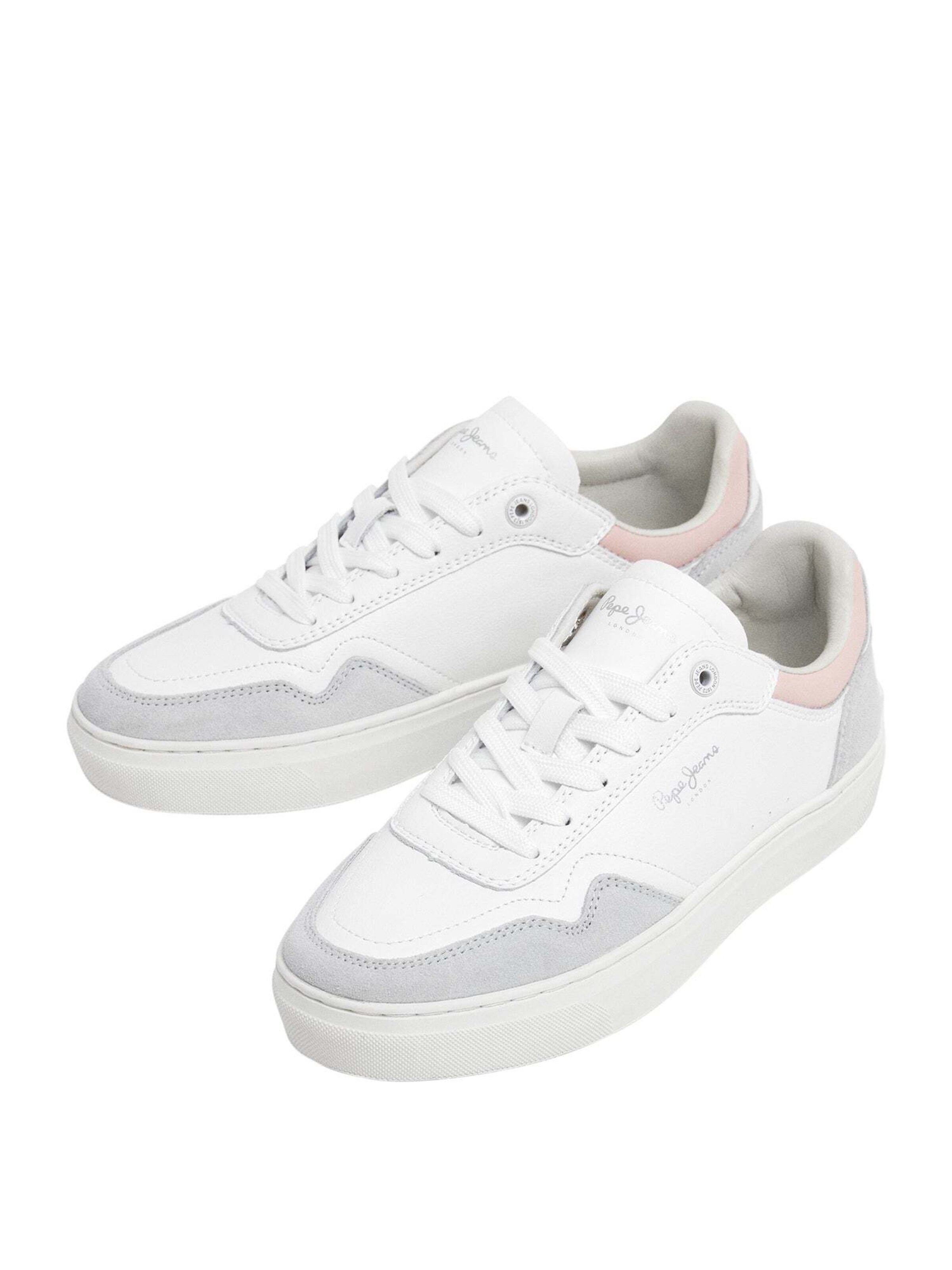 Pepe Jeans Sneaker 'Camden Collar' in Weiß