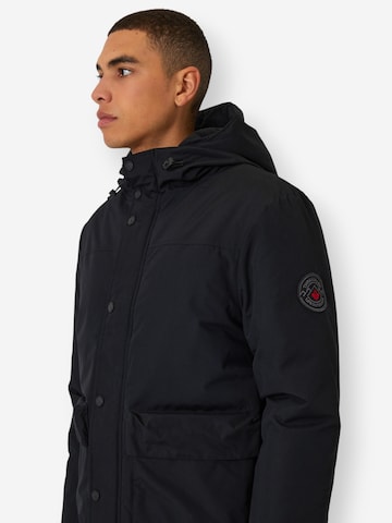 Threadbare Regenjacke 'Jezer' in Schwarz