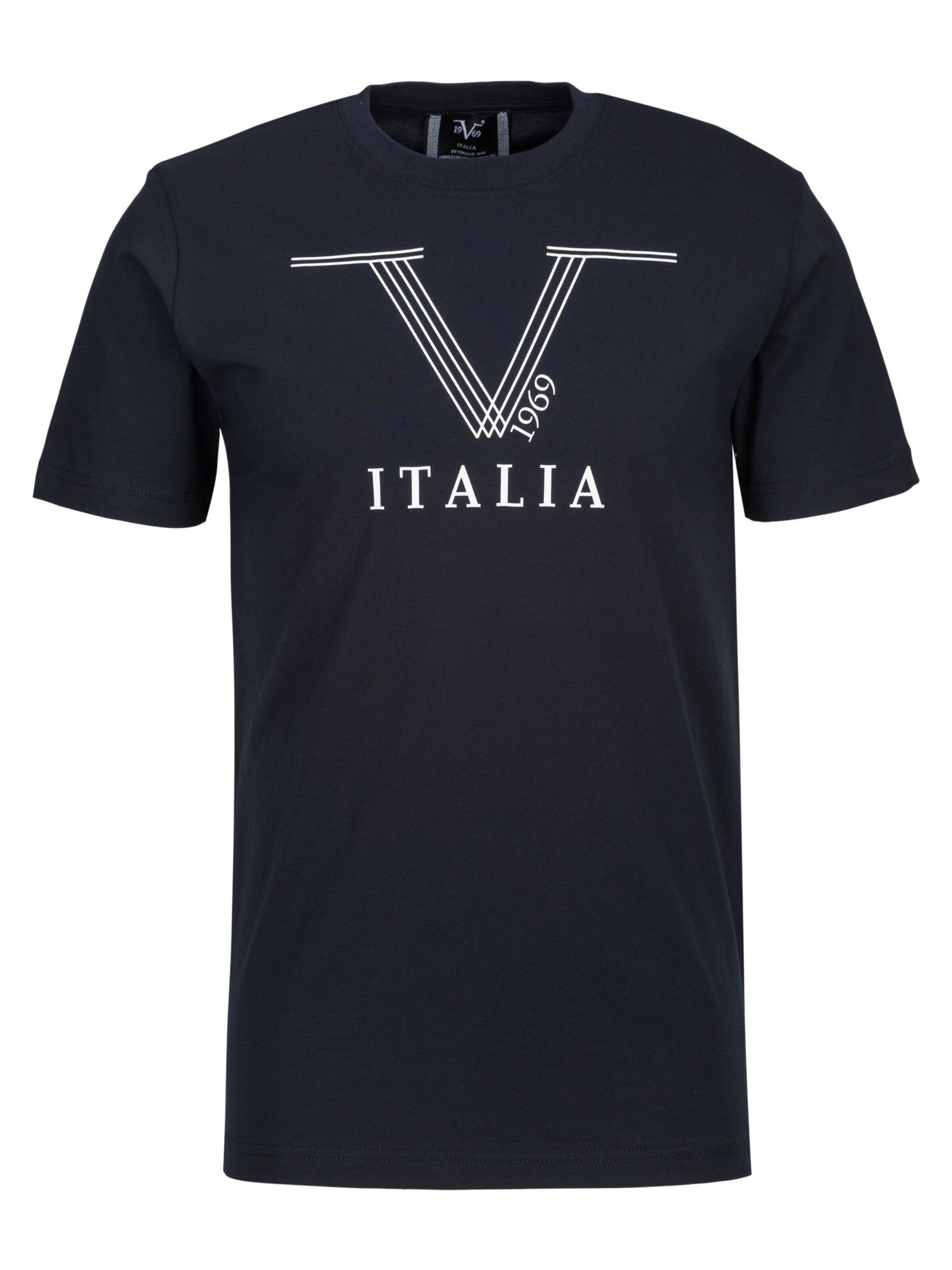 19V69 ITALIA Shirt 'Pierre' in Blue: front