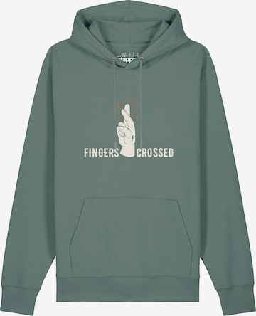 Watapparel Sweatshirt in Groen: voorkant