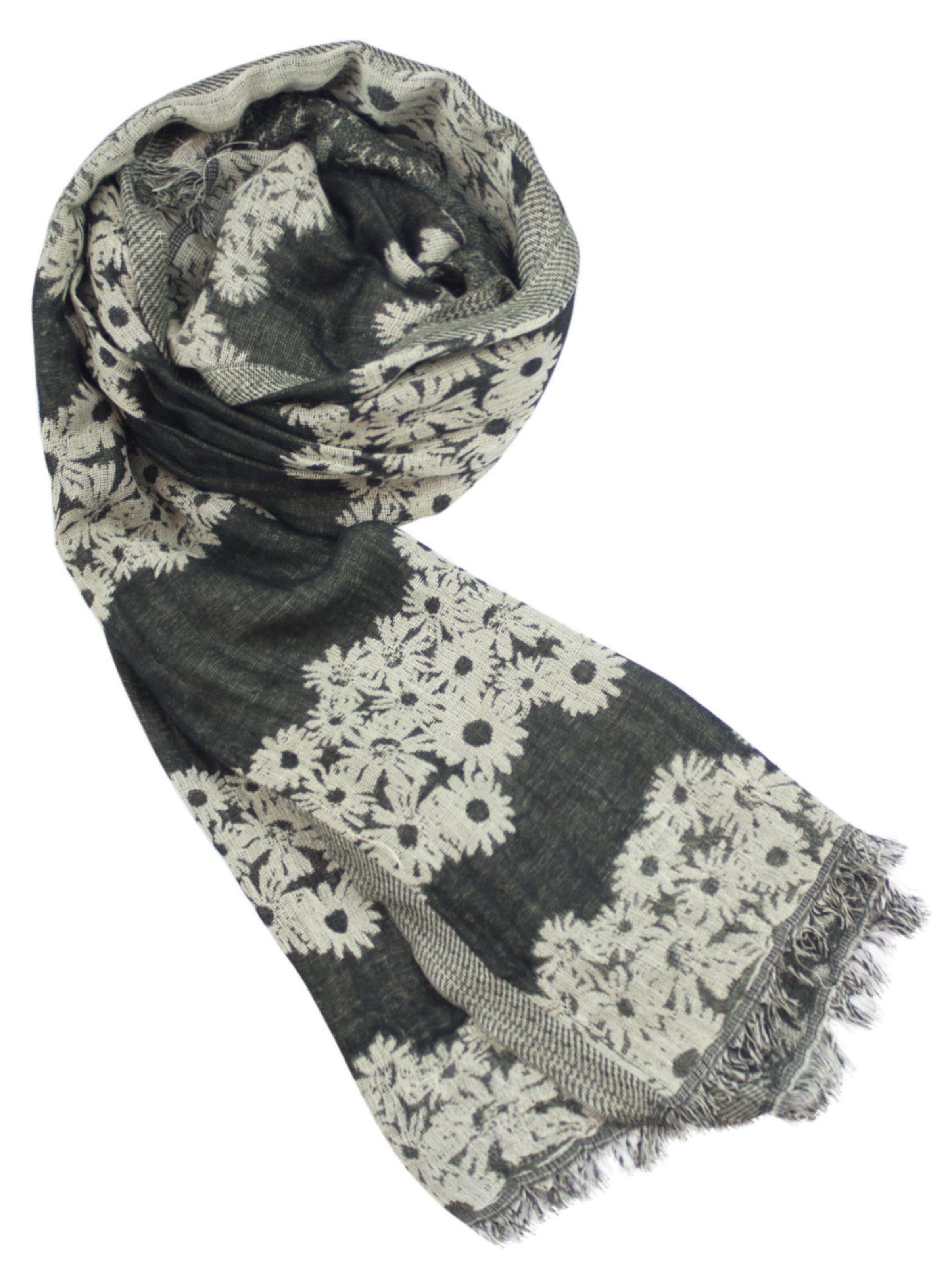Sunsa Wrap 'Sunsa' in Black: front