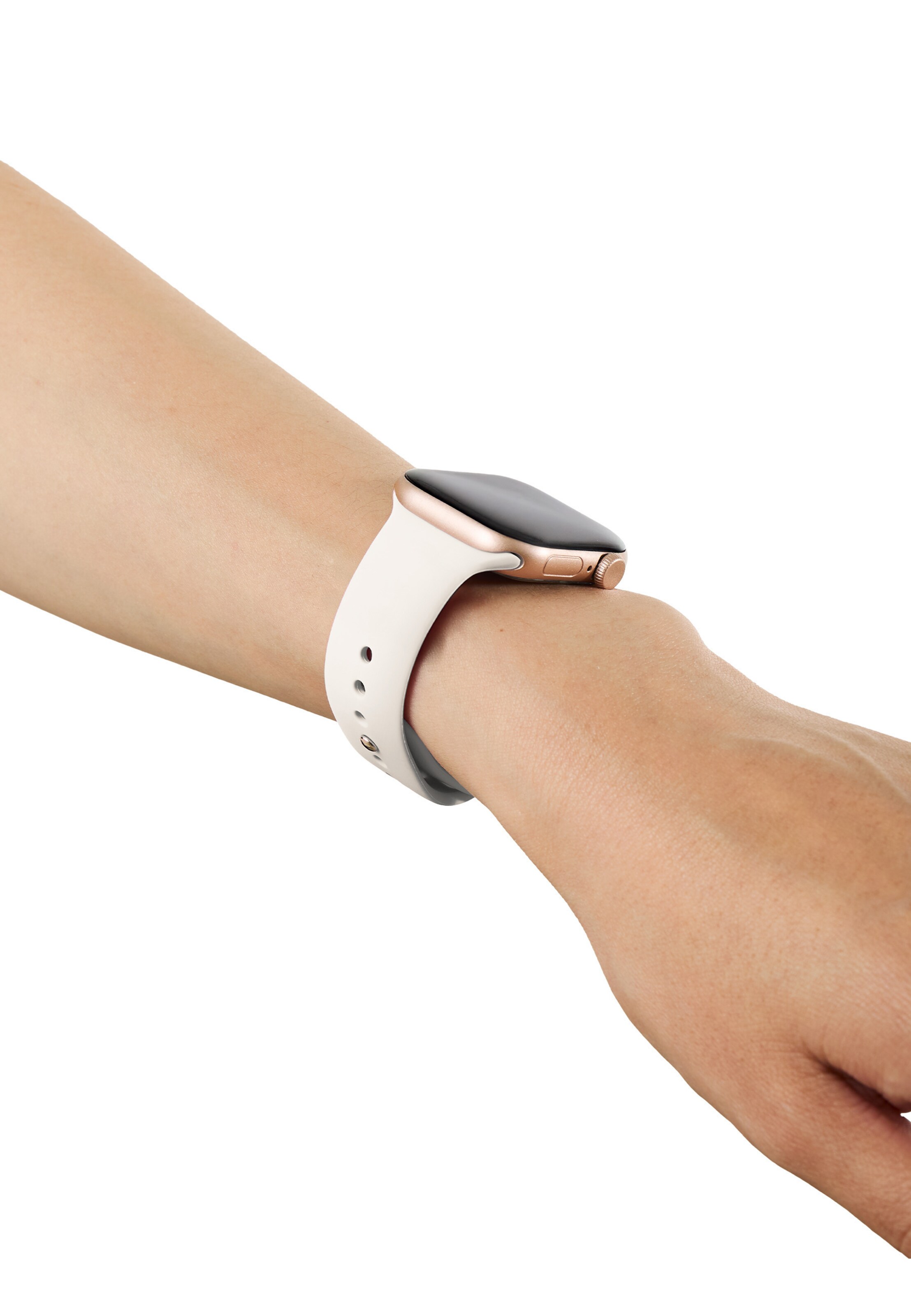 iDeal of Sweden Digitális órák 'Apple Watch 38/40/41/42' - fehér