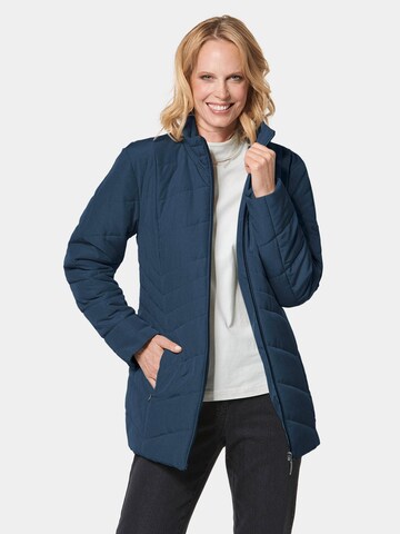 Goldner Between-Season Jacket in Blue: front