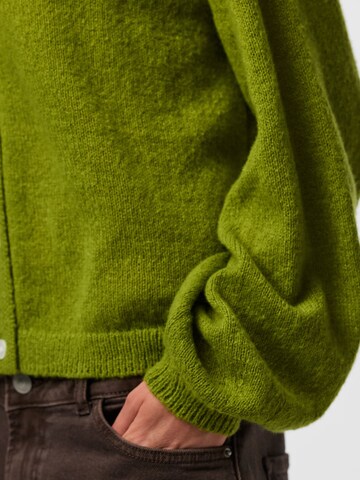 PIECES Gebreid vest 'PCIda' in Groen