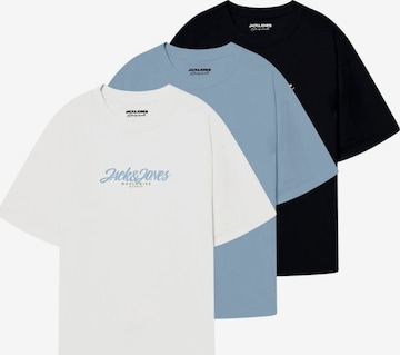 mėlyna JACK & JONES Marškinėliai: priekis