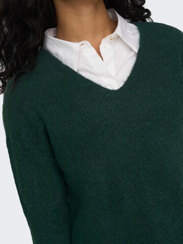 ONLY Sweter 'CAMILLA' w kolorze zielony