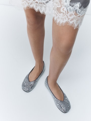 Ballerines 'Forever Comfort' Next en argent