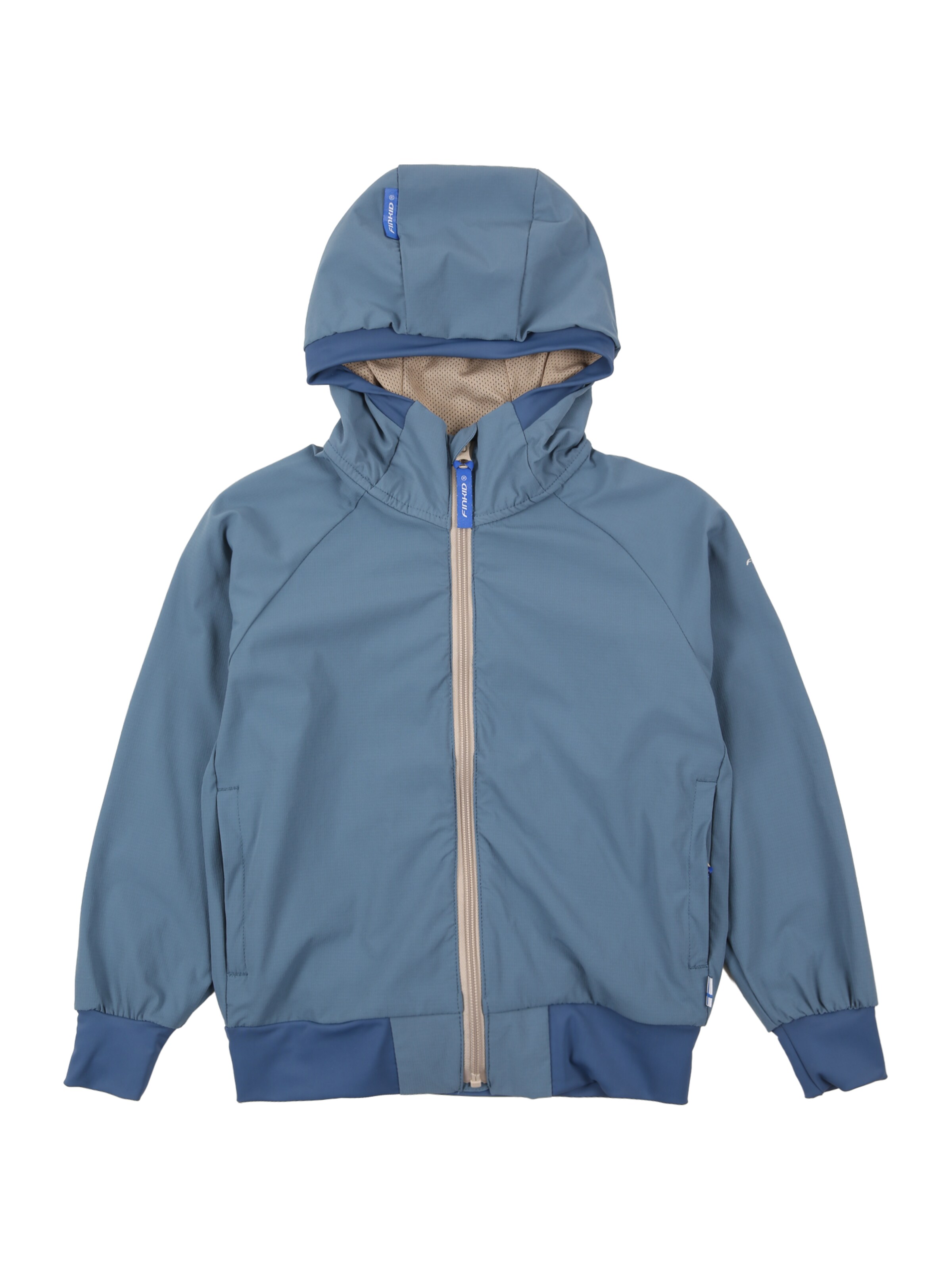 FINKID Övergångsjacka 'JUOKKA PROTECT' i blå: framsida