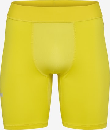 Hummel Sports trousers in Yellow: front