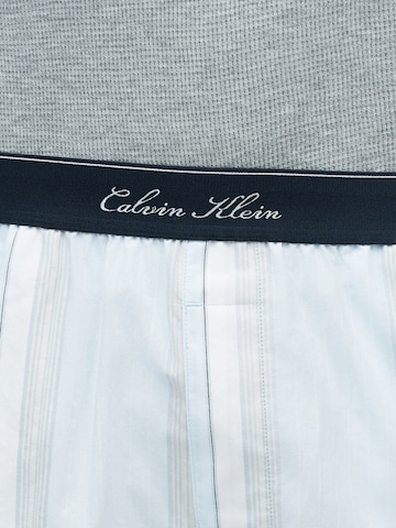 Calvin Klein Underwear Pyjamahose in Blau