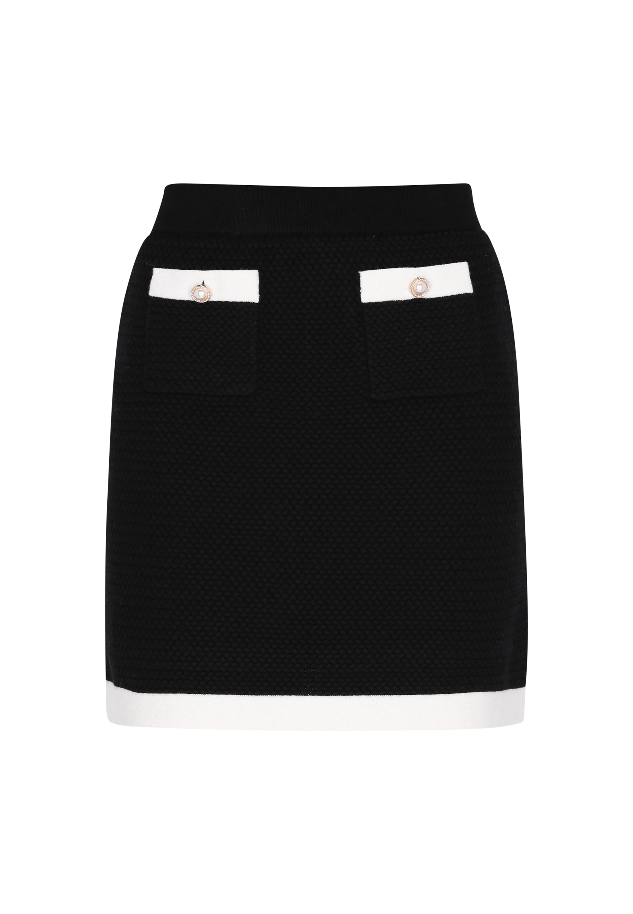 Jupe 'Festive' faina en noir : devant