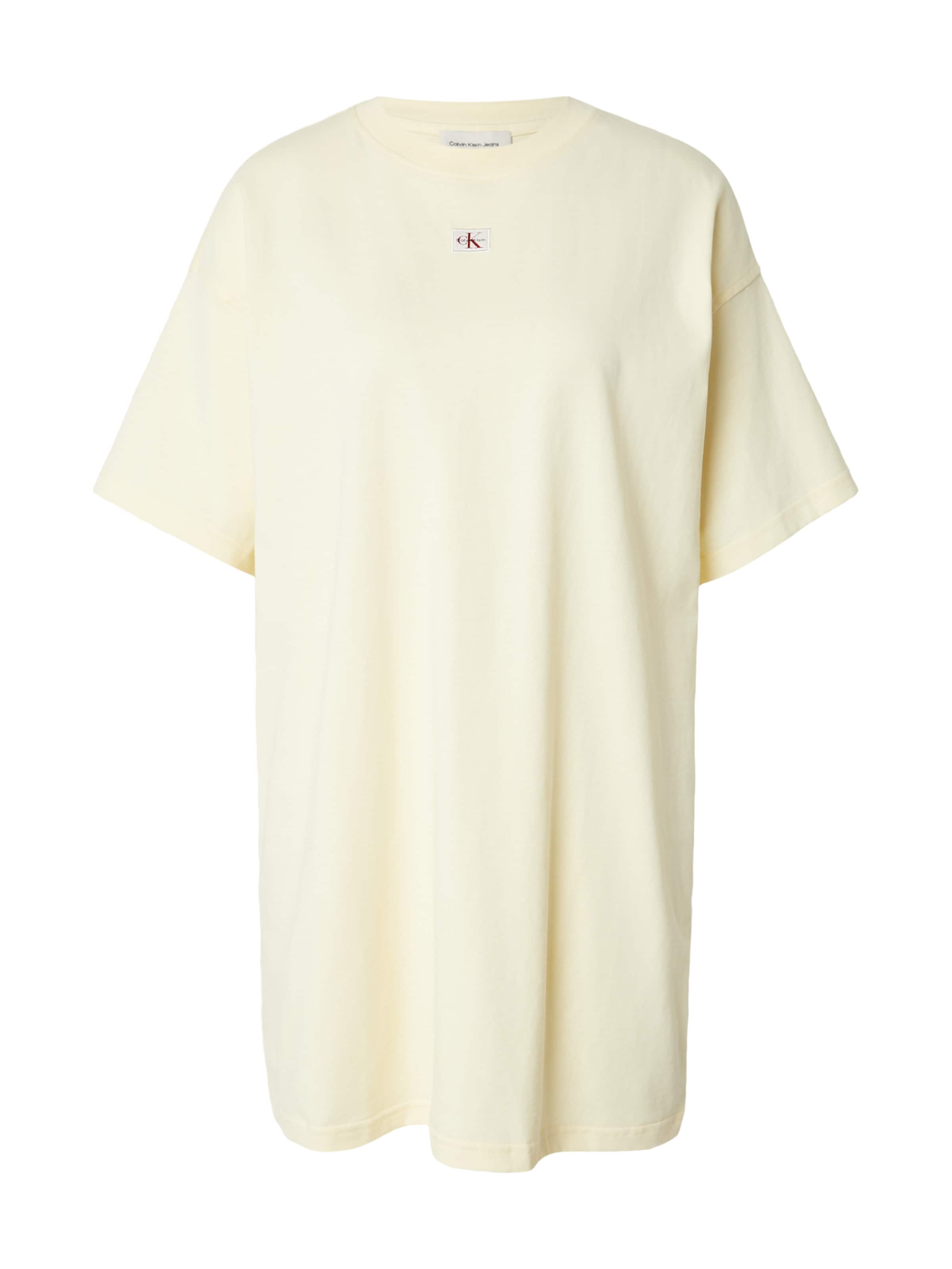 Calvin Klein Jeans Obleka | bela barva: sprednja stran