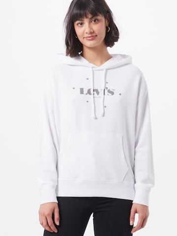 LEVI'S ® Sweatshirt in Weiß: predná strana