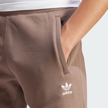 ADIDAS ORIGINALS Конический (Tapered) Штаны ' Trefoil ' в Коричневый