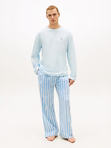 Pyjama long TOMMY HILFIGER en bleu : devant
