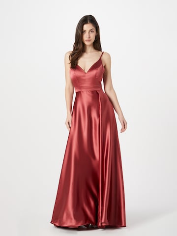 LUXUAR Βραδινό φόρεμα σε κόκκινο
