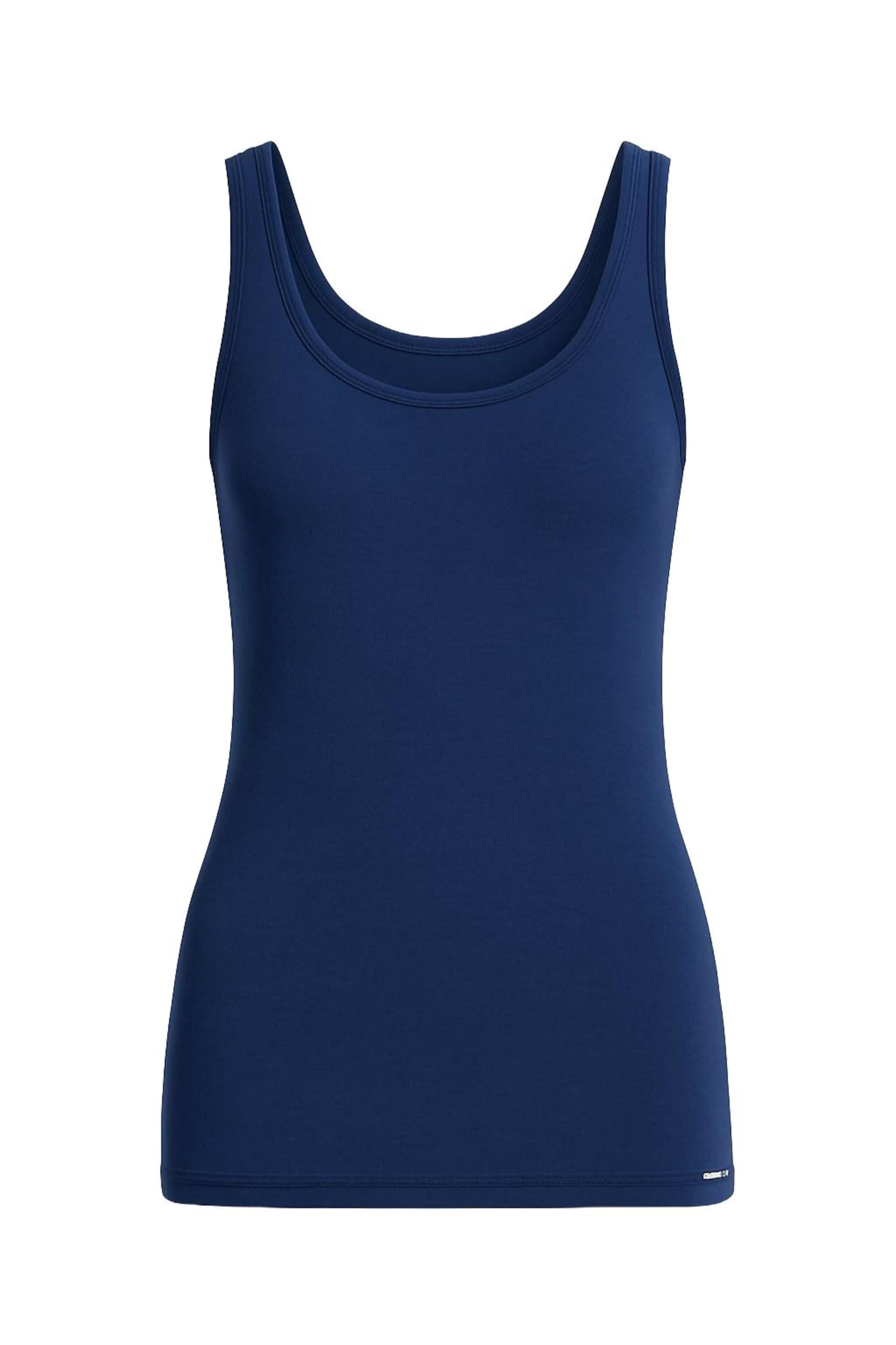 Blackspade Unterhemd in Blau: Vorderseite