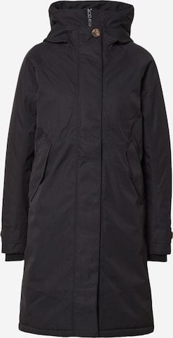 Didriksons Winter Coat in Black: front