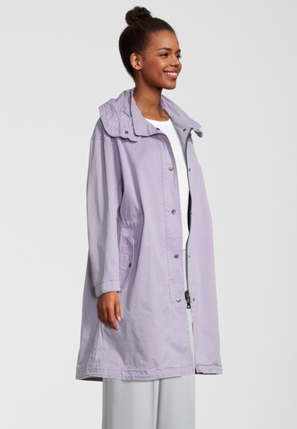 BLONDE No. 8 Between-Seasons Coat 'CAMILLE' in Purple