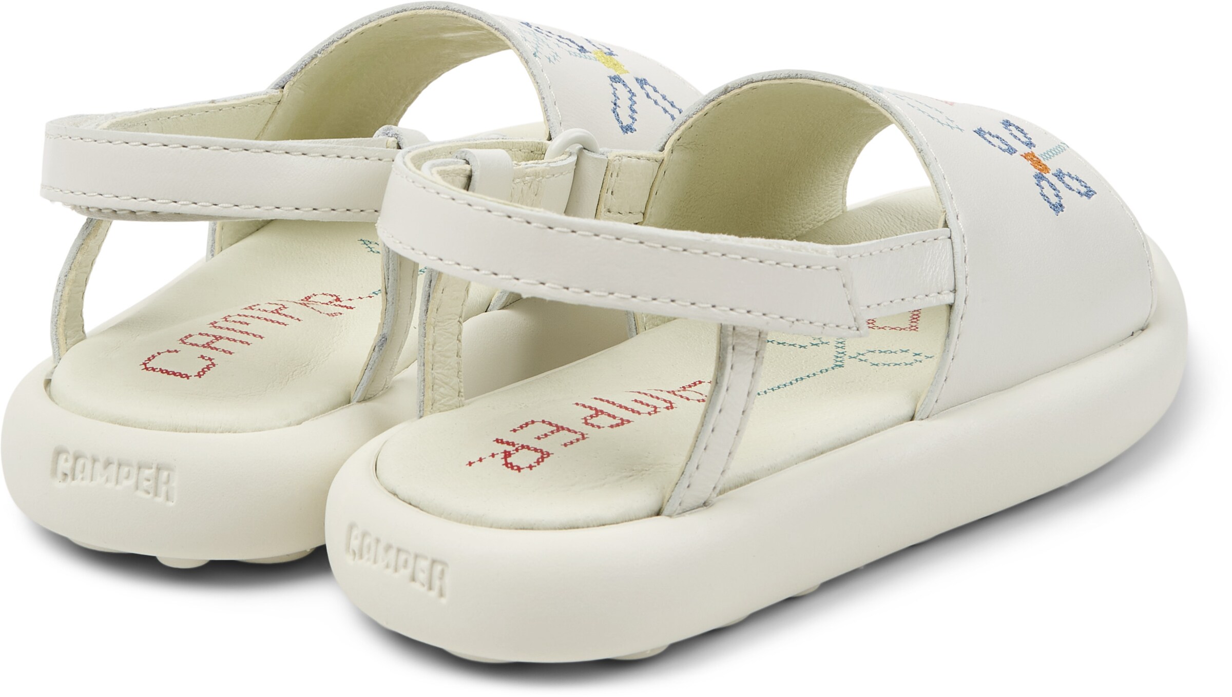 Sandales ' Pelotas Flota Twins' CAMPER en blanc