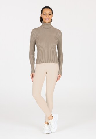 Athlecia Slim fit Leggings in Beige