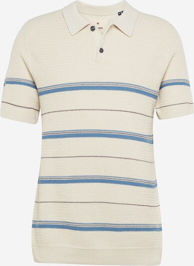 JACK & JONES Trui 'ALLAN' in de kleur Beige / Blauw / Zwart, Productweergave