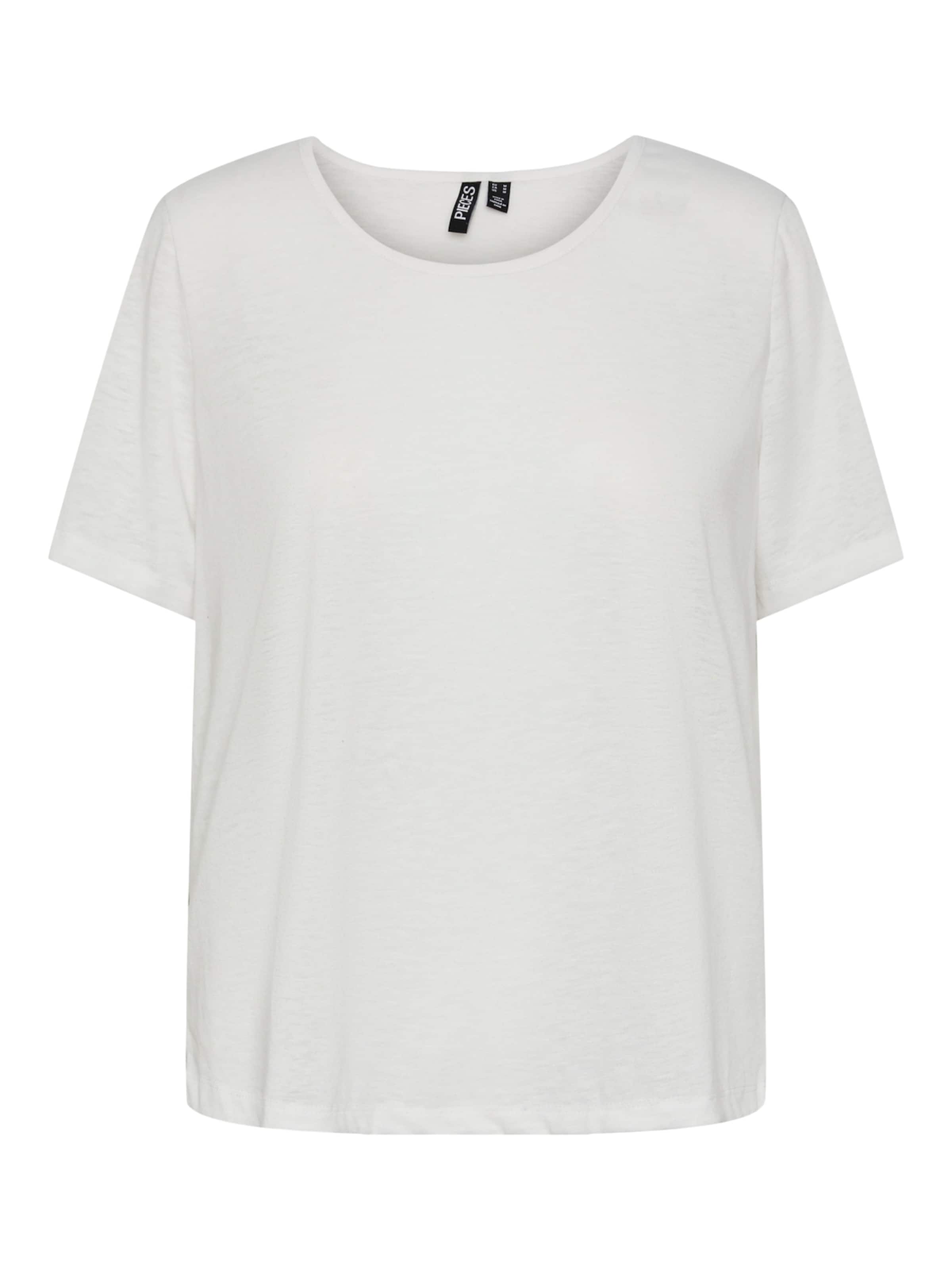 PIECES Shirt 'SYLVIE' in Weiß: Vorderseite