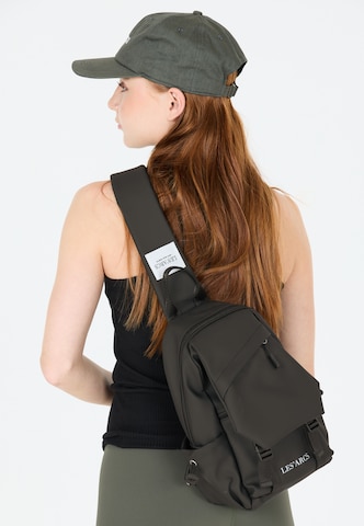 Les'Arcs Rucksack 'Tobis' in Schwarz: Vorderseite