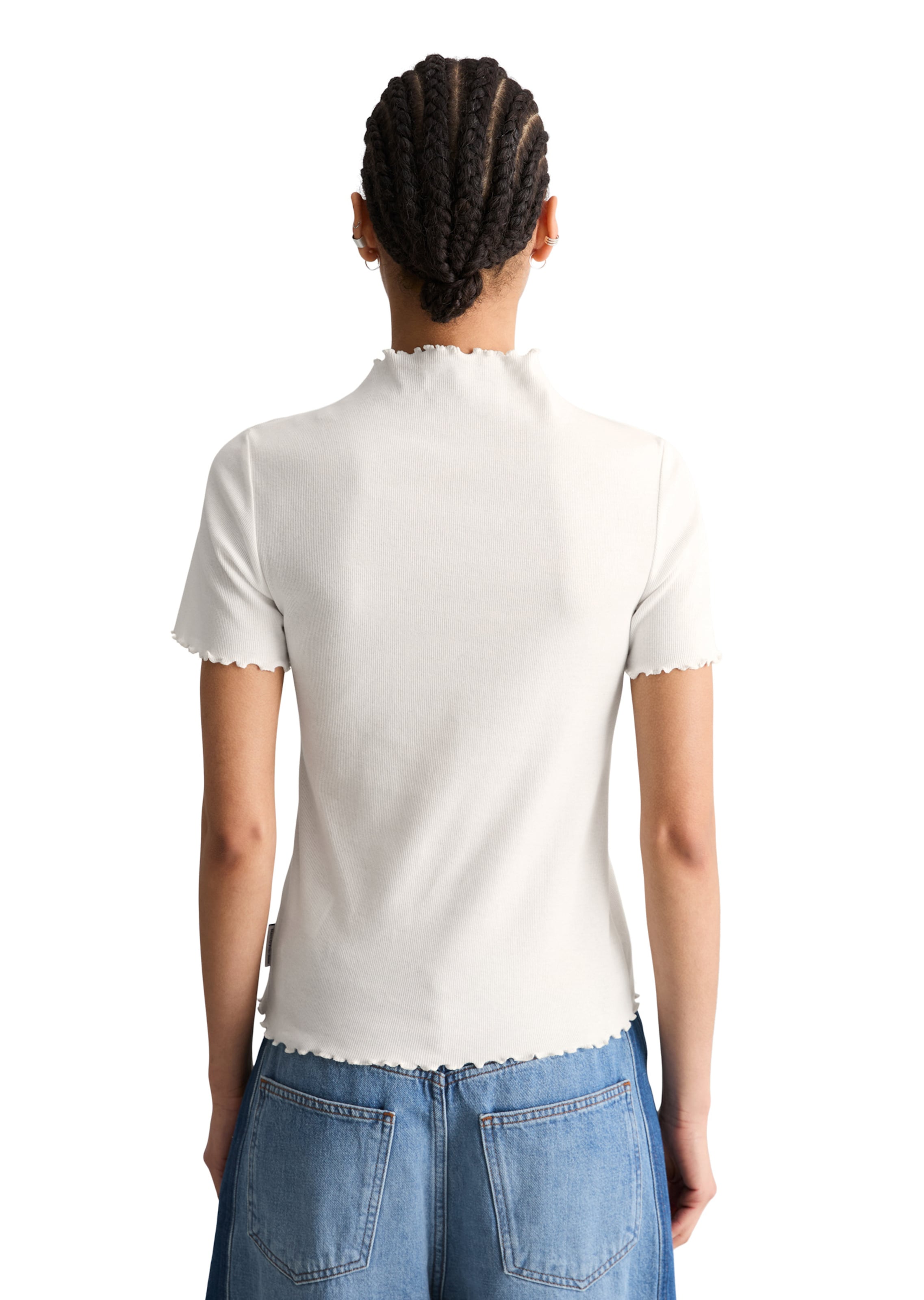 Marc O'Polo DENIM T-Shirt in Weiß