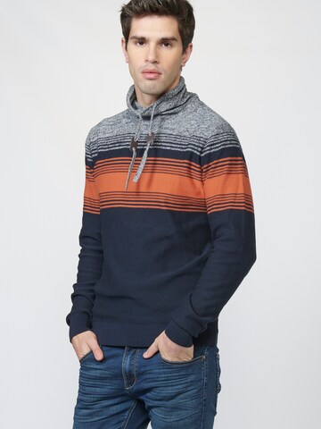 Pull-over KOROSHI en bleu