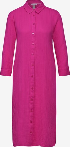 STREET ONE Shirt Dress in Pink: front