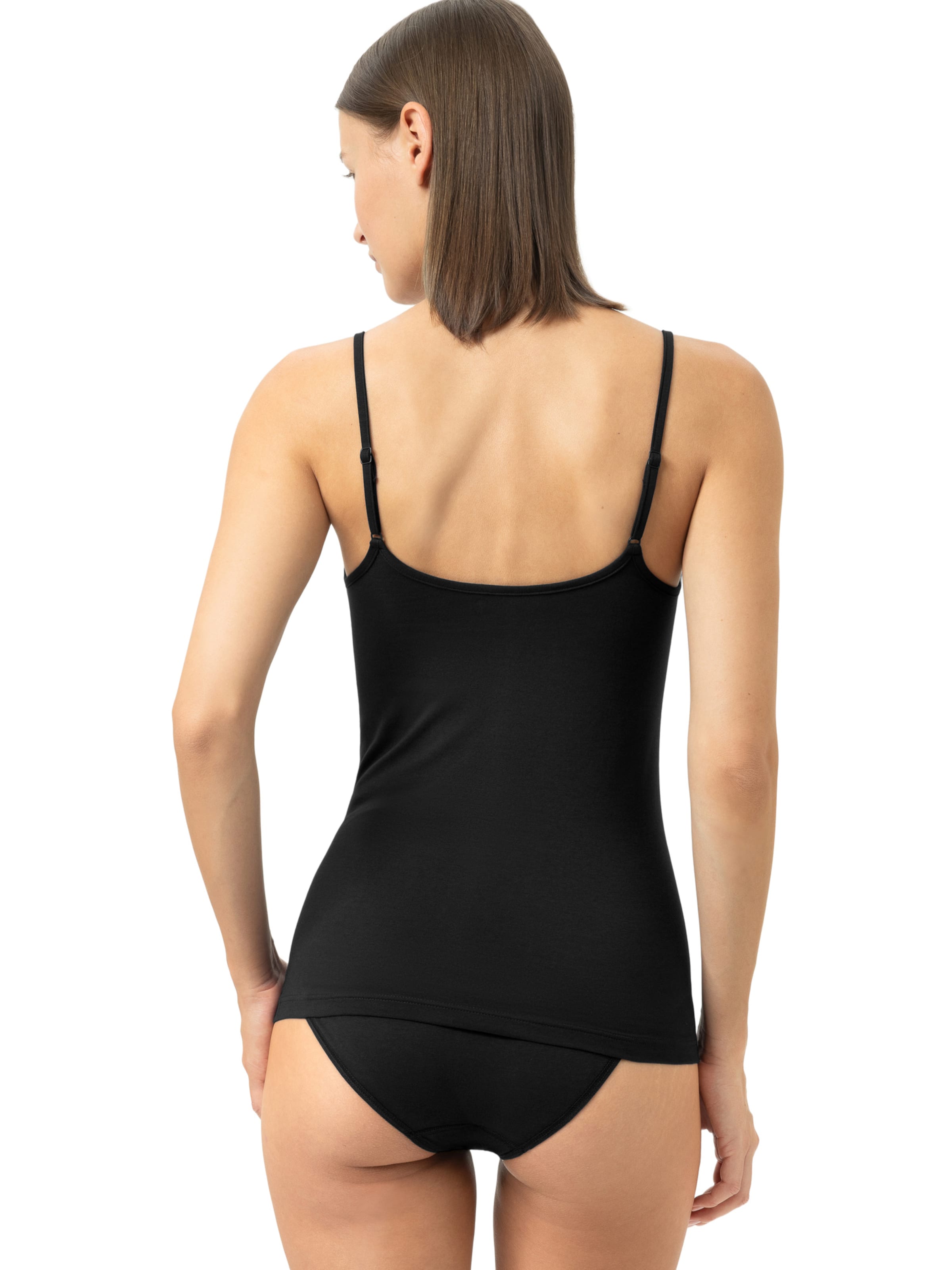 Mey Top in Schwarz