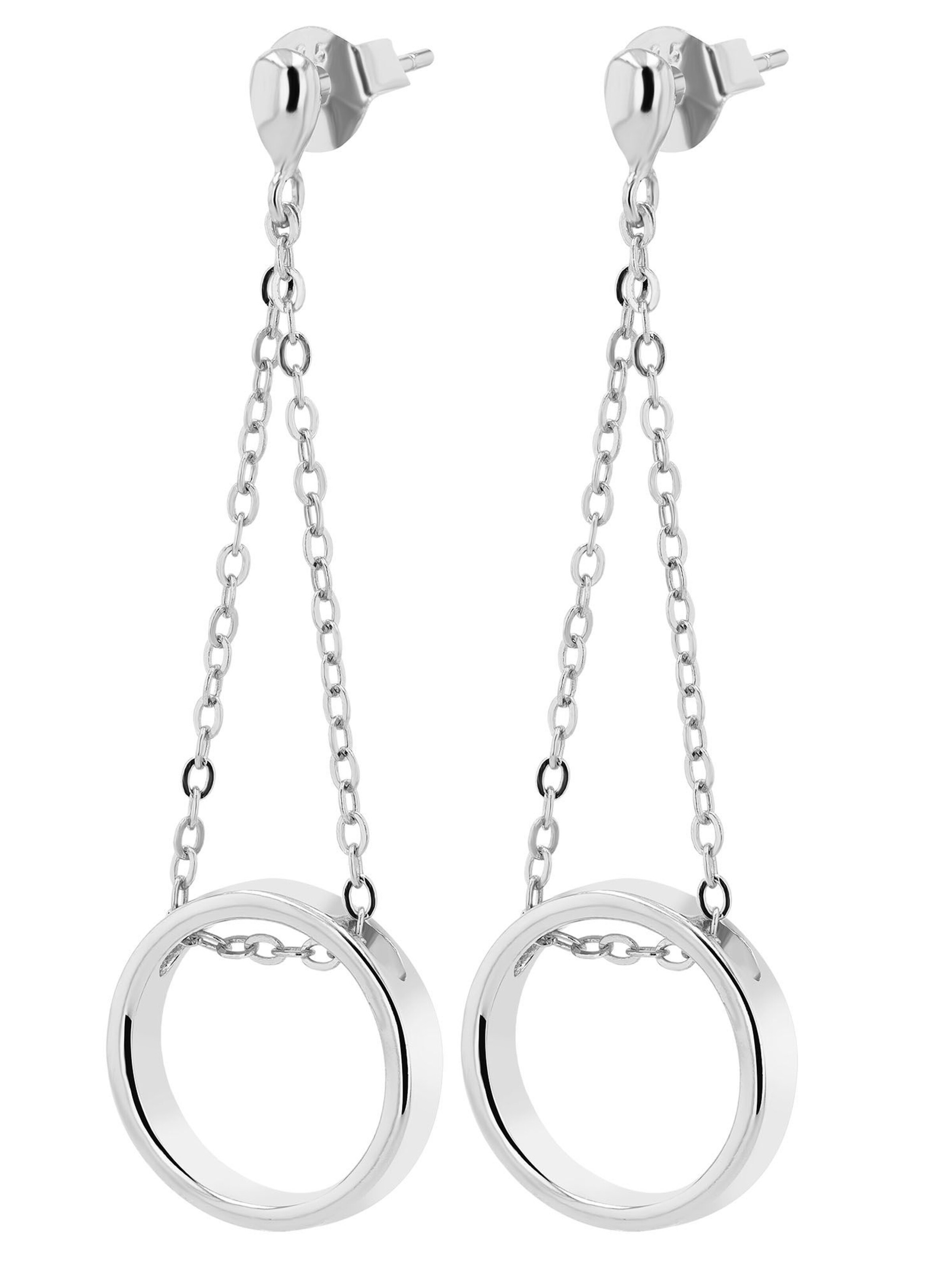 Akzent Earrings in Silver