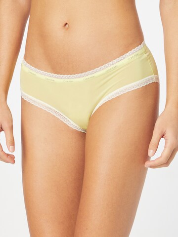 Calvin Klein Underwear Kalhotky – žlutá: přední strana