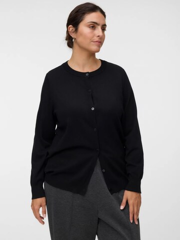 Vero Moda Curve Knit cardigan '10347287' in Black